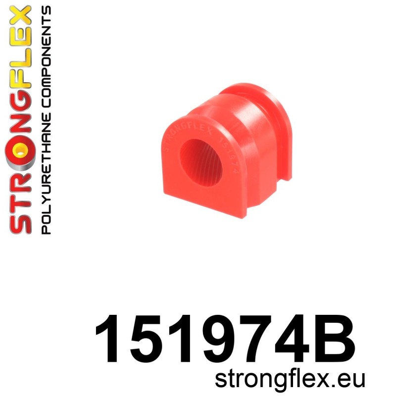 STRONGFLEX|151974B: Front anti roll bar bush Dacia Duster I 10-17 FWD 4x4 II 17-24