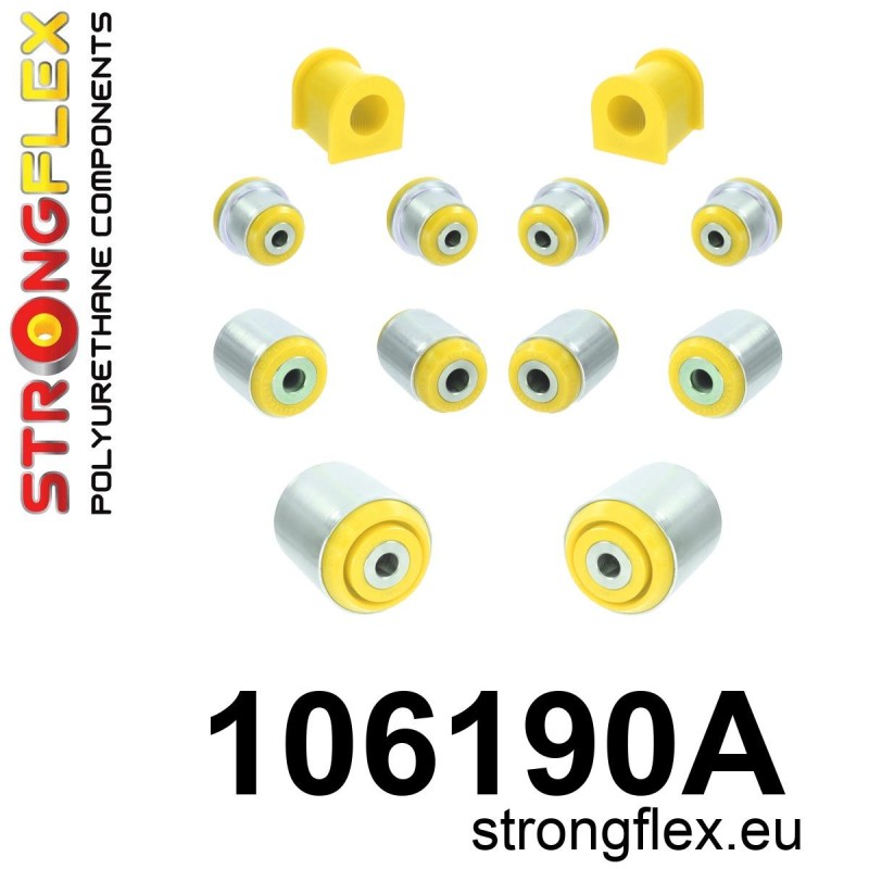 STRONGFLEX|106190A: Zestaw przedniego zawieszenia SPORT Mazda 6/Atenza I 02-08 GG/GY GG8 05-08 MPS Mazdaspeed AWD GG/GY/GG1/GY1