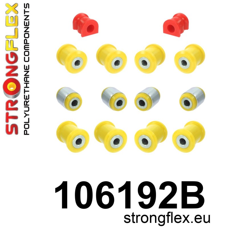 STRONGFLEX|106192B: Rear suspension bush kit Katalog