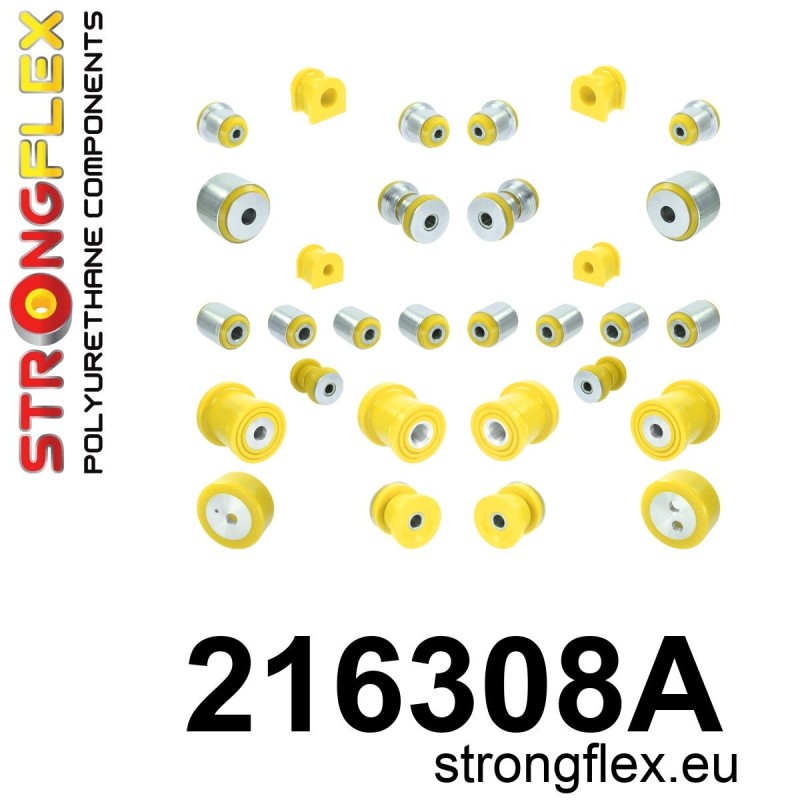 STRONGFLEX|216308A: Full suspension bush kit SPORT Katalog