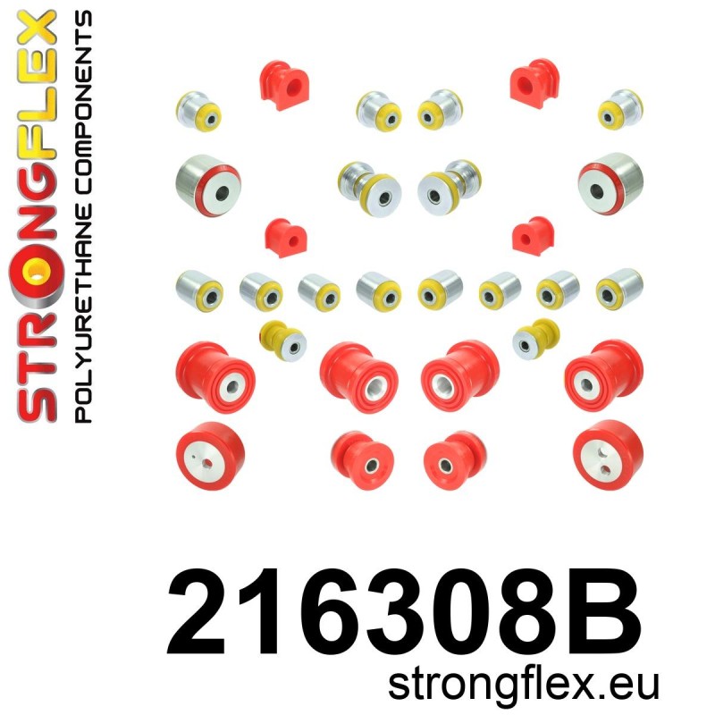 STRONGFLEX|216308B: Kit completo de casquillos de suspensión Katalog