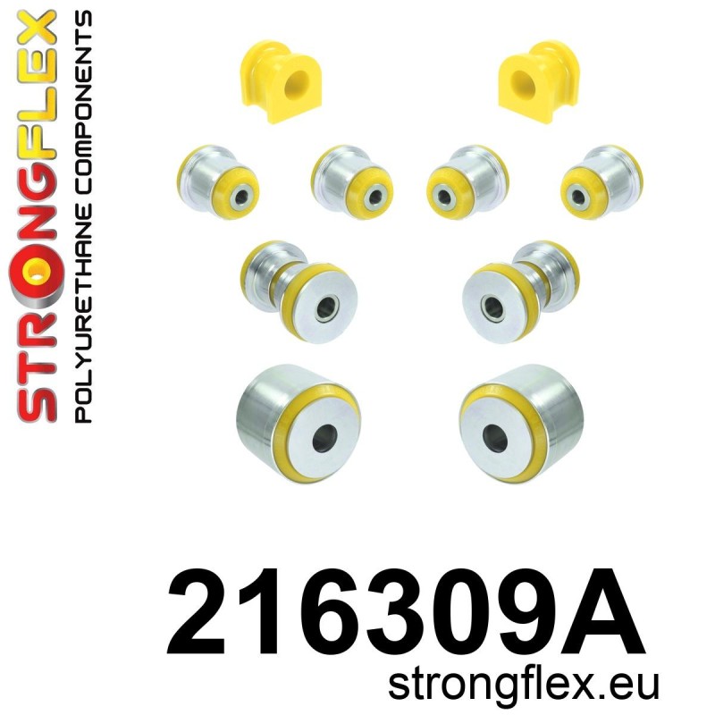 STRONGFLEX|216309A: Polyurethan Buchsensatz Vorderachse SPORT Catalog