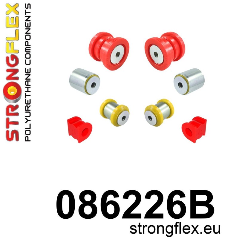 STRONGFLEX|086226B: Front suspension bush kit Honda Legend III 95-04