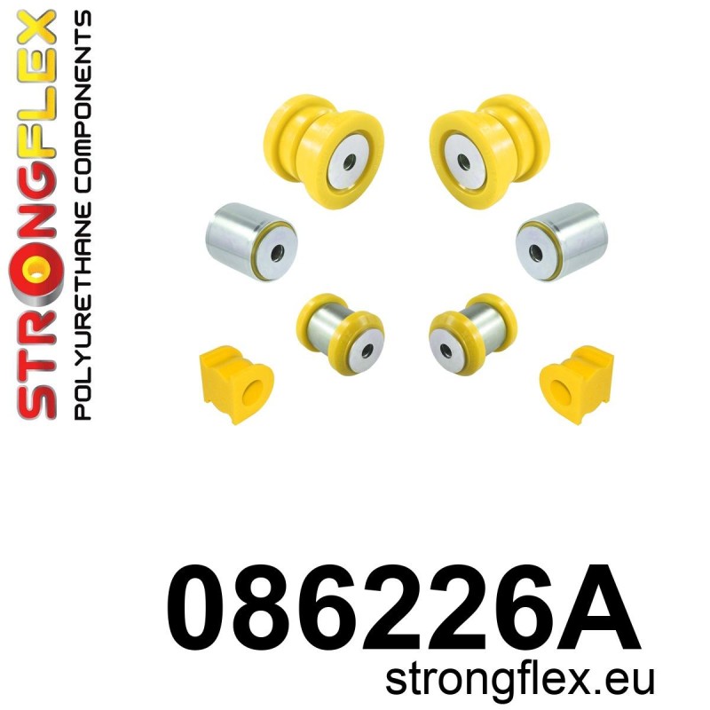 STRONGFLEX|086226A: Vorderachsbuchsen Satz SPORT Honda Legend III 95-04