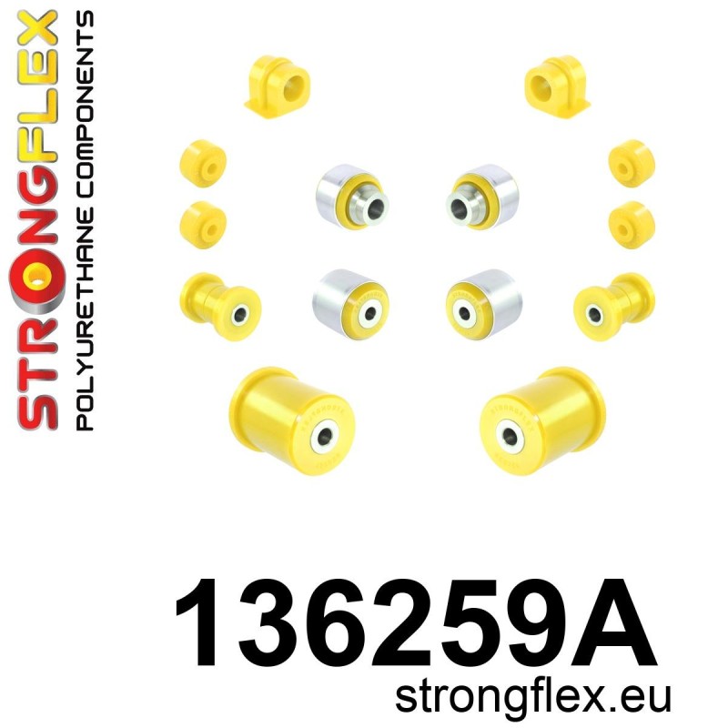 STRONGFLEX|136259A: Kit completo de casquillos de suspensión SPORT Katalog