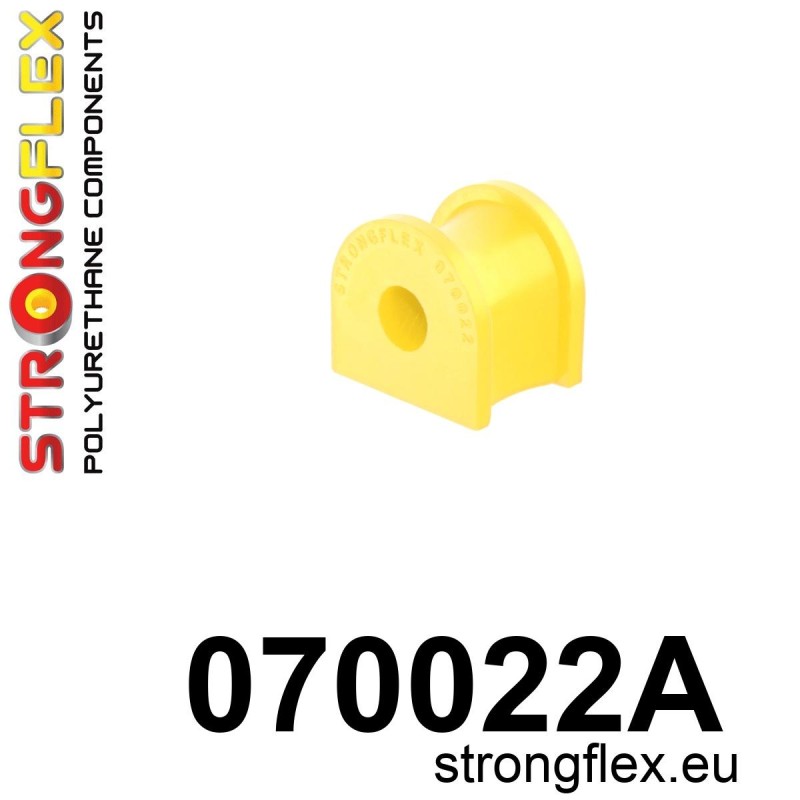 STRONGFLEX|070022A: Casquillo de la barra estabilizadora delantera SPORT Ford KA 96-08 I Fiesta MK4/MK5 95-02 Escort MK6 MK7