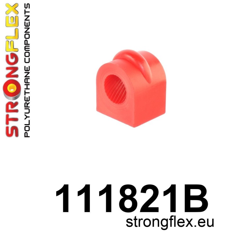 STRONGFLEX|111821B: Rear anti roll bar bush Mercedes Class C W202 93-01 E W210 95-03 4MATIC CLK-Class W208 97-03 SLK R170 96-04