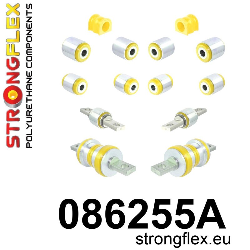 STRONGFLEX|086255A: Polyurethan Buchsensatz Hinterachse SPORT Catalog