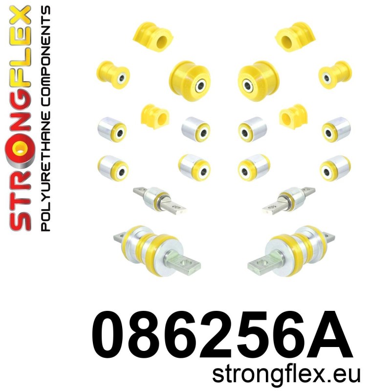 STRONGFLEX|086256A: Full suspension bush kit SPORT Katalog