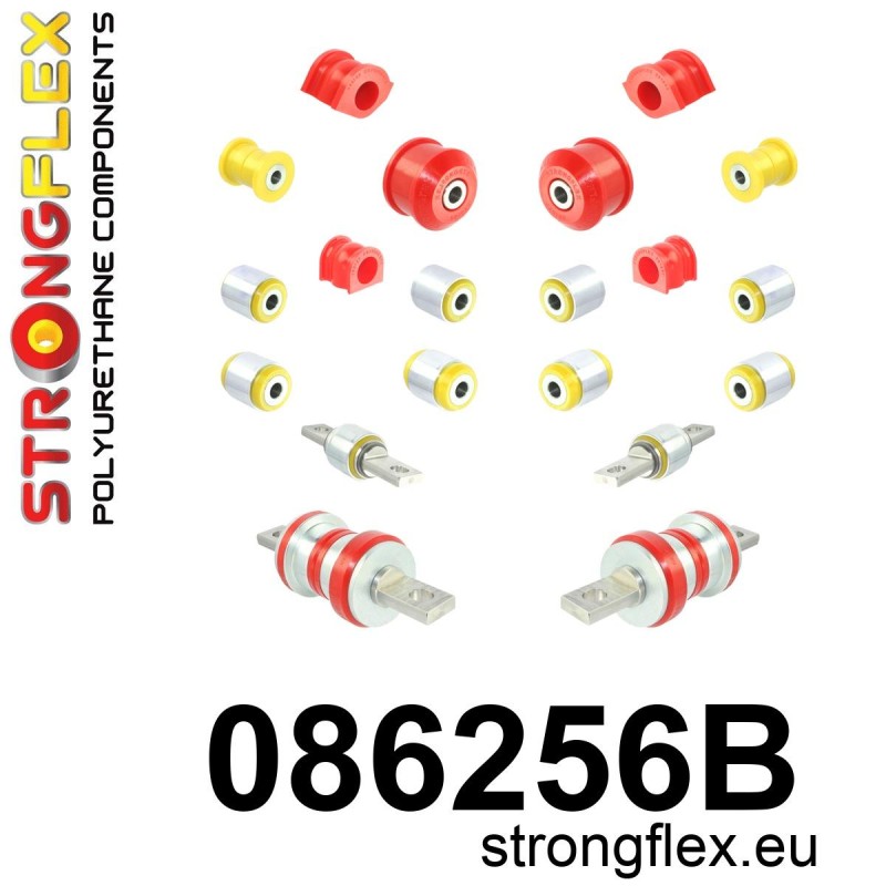 STRONGFLEX|086256B: Kit completo de casquillos de suspensión Katalog