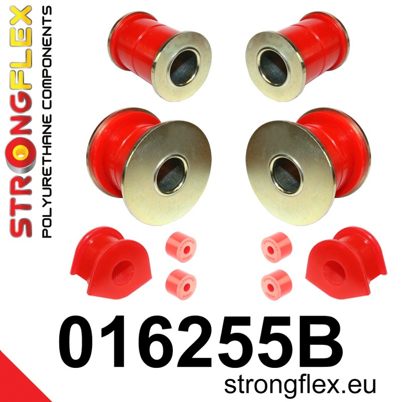 STRONGFLEX|016255B: Vorderachsbuchsen Satz Alfa Romeo GTV 95-05 type 916 145/146 94-00 930A 930B 155 92-98 167 Spider II 95-06