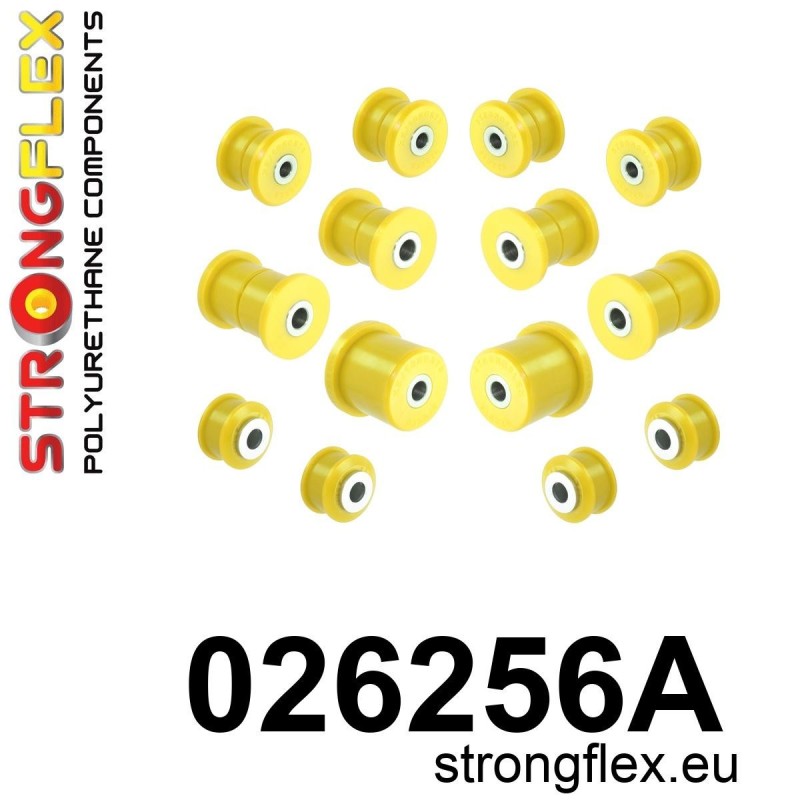 STRONGFLEX|026256A: Front suspension bush kit SPORT Audi Q7/SQ7 4L 05-15 Volkswagen Touareg I 02-10 Porsche Cayenne