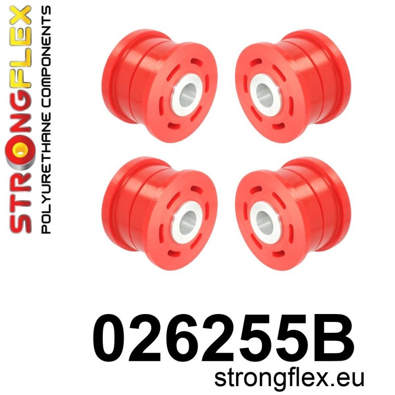 STRONGFLEX|026255B: Rear subframe bush kit Audi Q7/SQ7 4L 05-15 Volkswagen Touareg I 02-10 Porsche Cayenne II 10-17 10-18