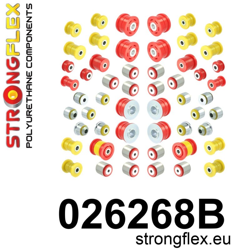 STRONGFLEX|026268B: Kompletny zestaw zawieszenia Porsche Cayenne II 10-17 Volkswagen Touareg 10-18