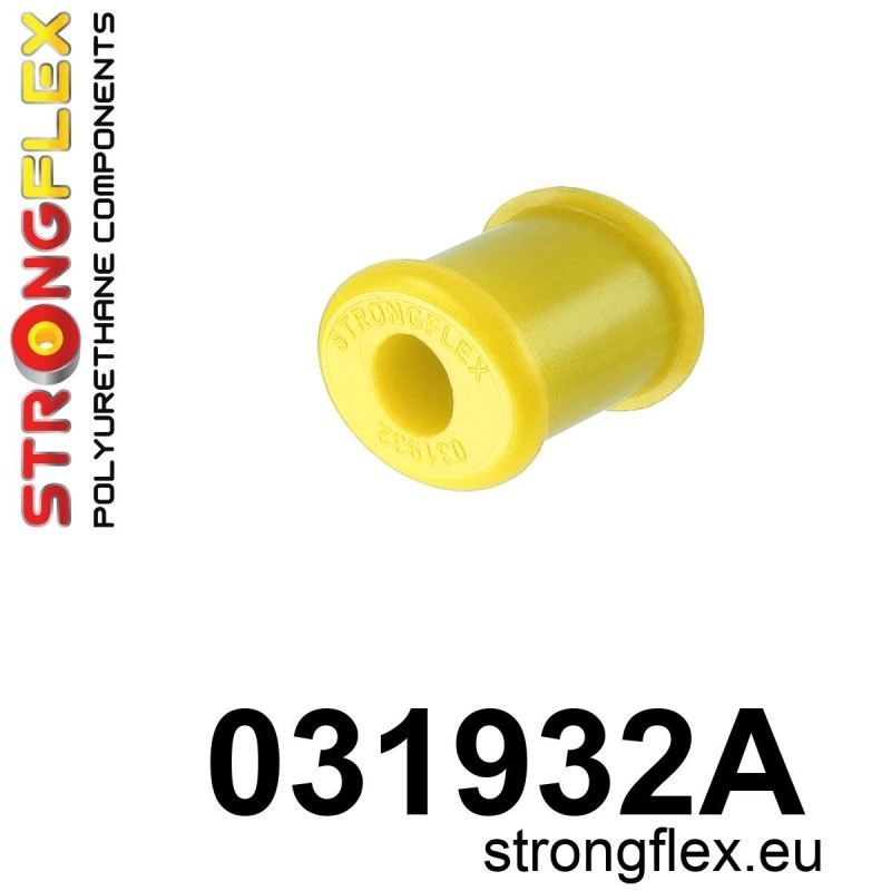 STRONGFLEX|031932A: Tuleja wspornika drążka zmiany biegów - przednia (owalna) 19mm SPORT BMW Seria 1 I 04-13 E81/E82 E87 E88