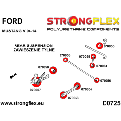 STRONGFLEX|070057A: Rear axle bushing - front SPORT Katalog 2