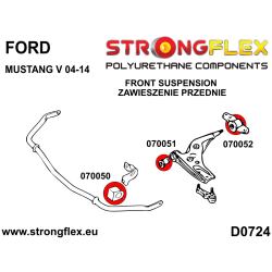STRONGFLEX|076176B: Polyurethan Buchsensatz Vorderachse Catalog 2