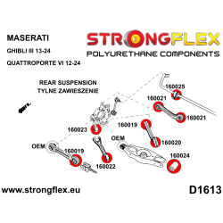 STRONGFLEX|160022A: Rear trailing arm front bush SPORT Katalog 2