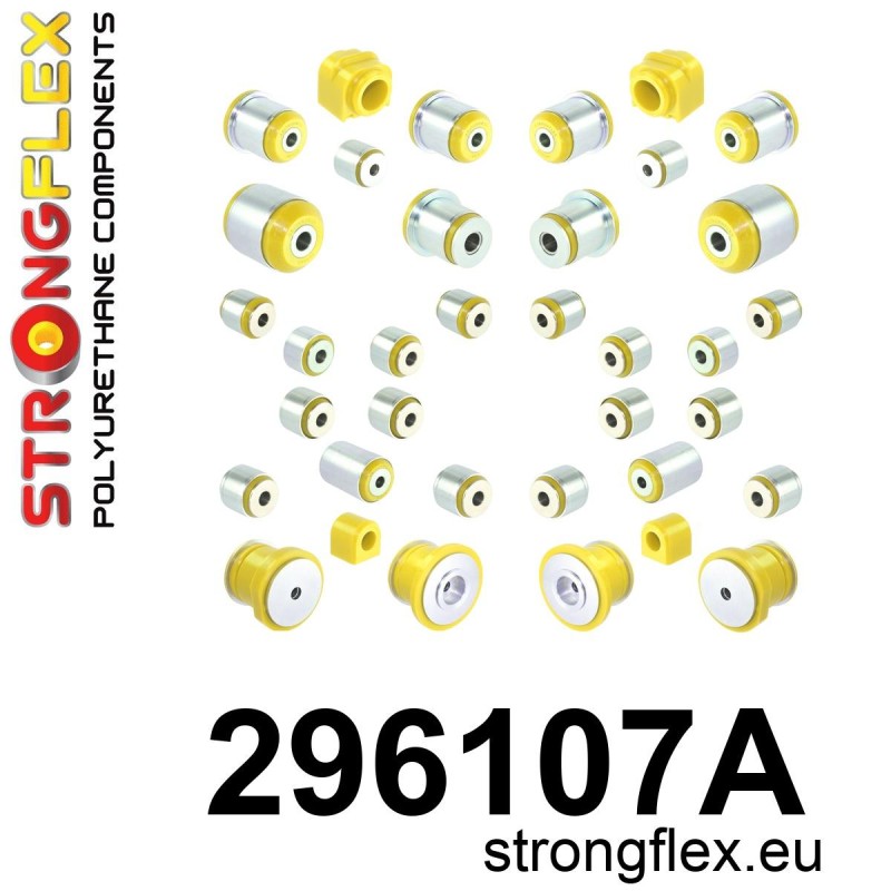 STRONGFLEX|296107A: Full suspension polyurethane bush kit AWD SPORT Katalog
