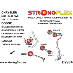 STRONGFLEX|296108A: Front suspension bush kit RWD SPORT Katalog 2