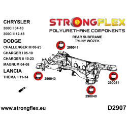 STRONGFLEX|296111A: Rear beam mounting bush kit SPORT Katalog 2