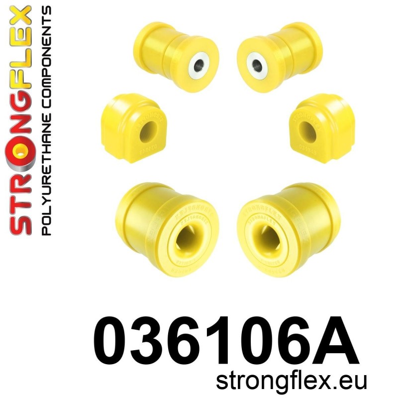 STRONGFLEX|036106A: Zestaw zawieszenia przedniego SPORT Mini F55/F56/F57 13- F54 Clubman/F60 Countryman 15- FWD ALL4 BMW Seria