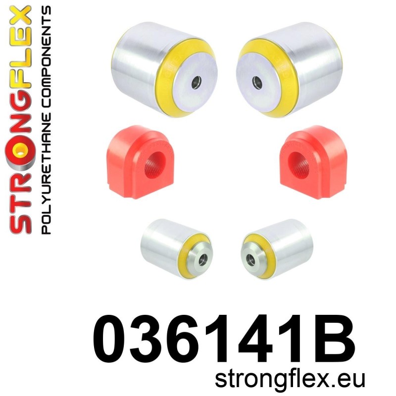 STRONGFLEX|036141B: Zestaw zawieszenia przedniego BMW Seria 3 VII 18- G20/G21 G80 RWD XDRIVE 4 II 20- G22 G23 G26 G82 G83 2 21-