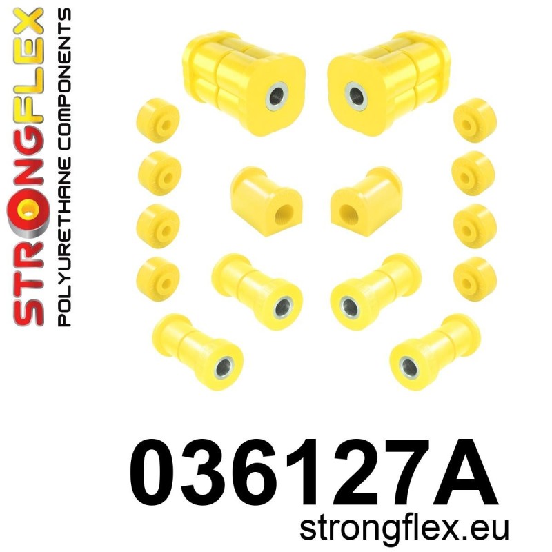 STRONGFLEX|036127A: Casquillo de suspensión trasera kit SPORT BMW Seria 3 I 75-82 E21