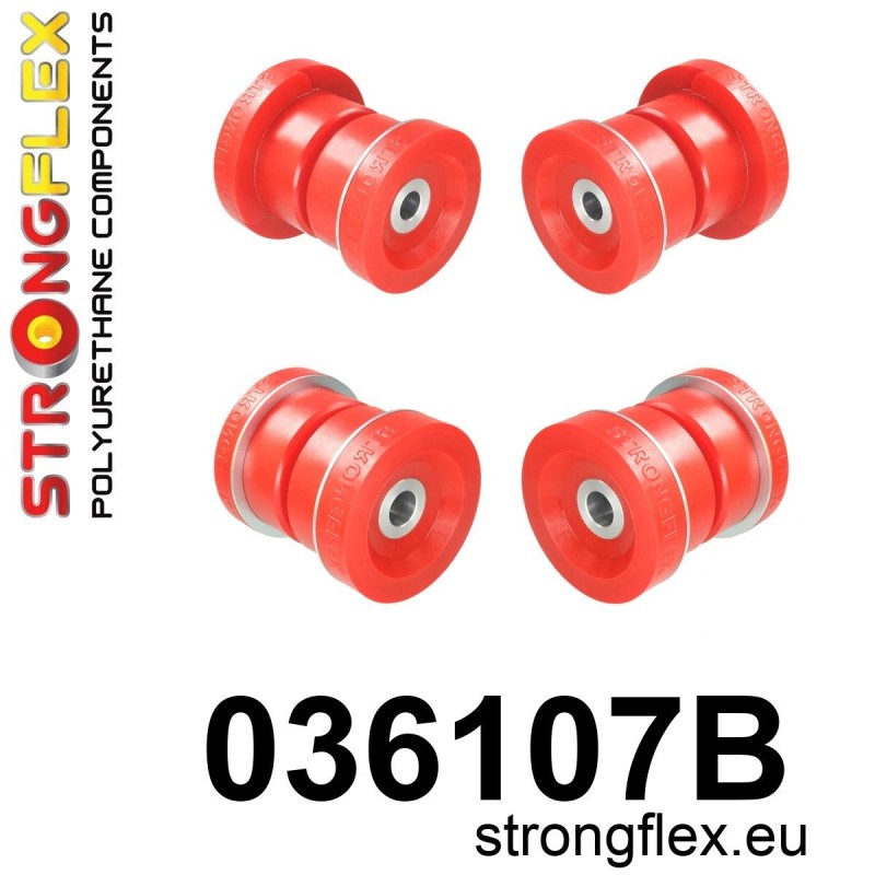 STRONGFLEX|036107B: Rear beam mounting bush kit BMW Series 3 III 90-99 E36 92-99 M3 Cabrio Coupe Sedan Touring