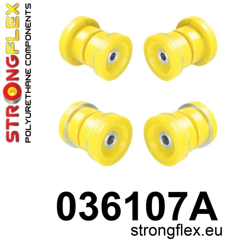 STRONGFLEX|036107A: Rear beam mounting bush kit SPORT BMW Series 3 III 90-99 E36 92-99 M3 Cabrio Coupe Sedan Touring