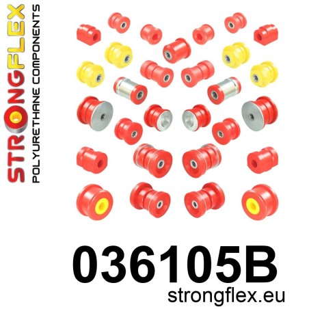 036105B: Full suspension bush kit polyurethane BMW | STRONGFLEX