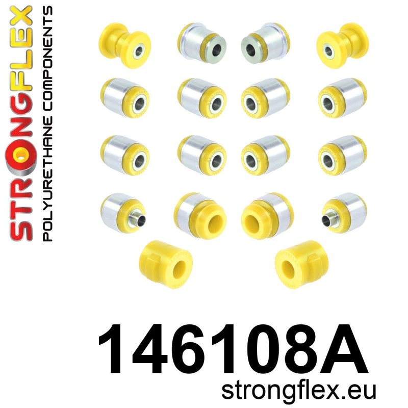 STRONGFLEX|146108A: Rear suspension bush kit SPORT Katalog