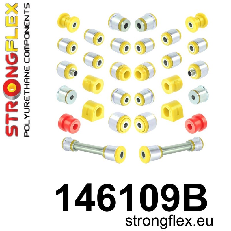 STRONGFLEX|146109B: Kit completo de casquillos de suspensión Katalog