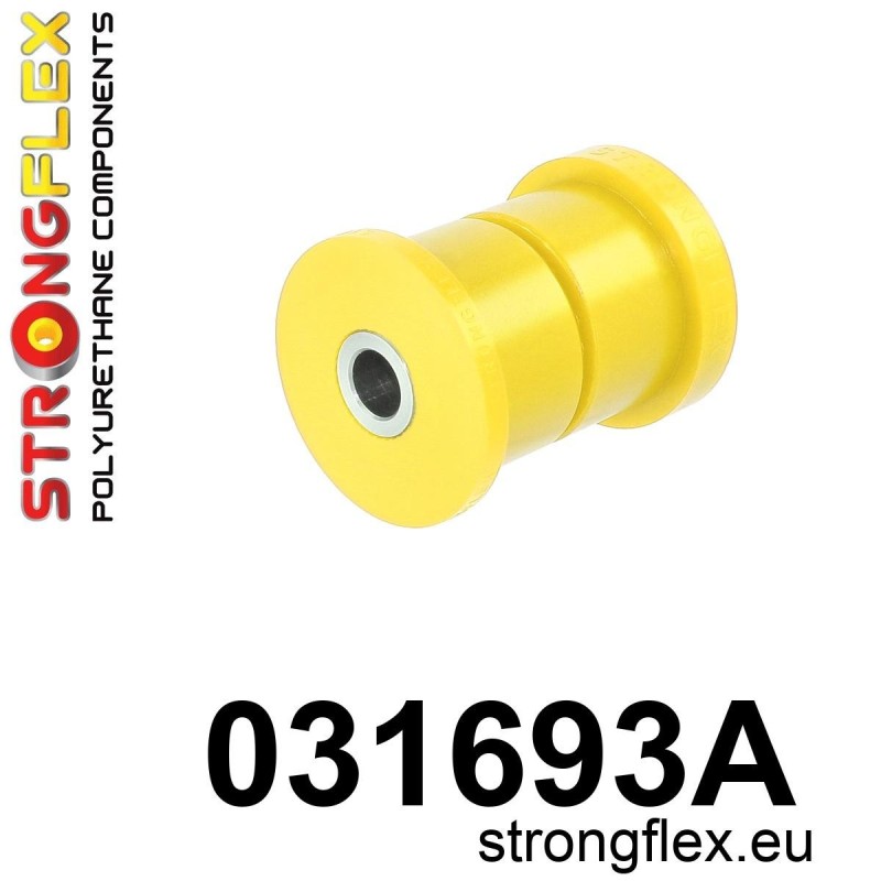 STRONGFLEX|031693A: Buchse für Achsschwingen, Hinterachse SPORT BMW Serie 5 II 81-88 E28 III 88-96 E34 Seria 6 I 76-89 E24