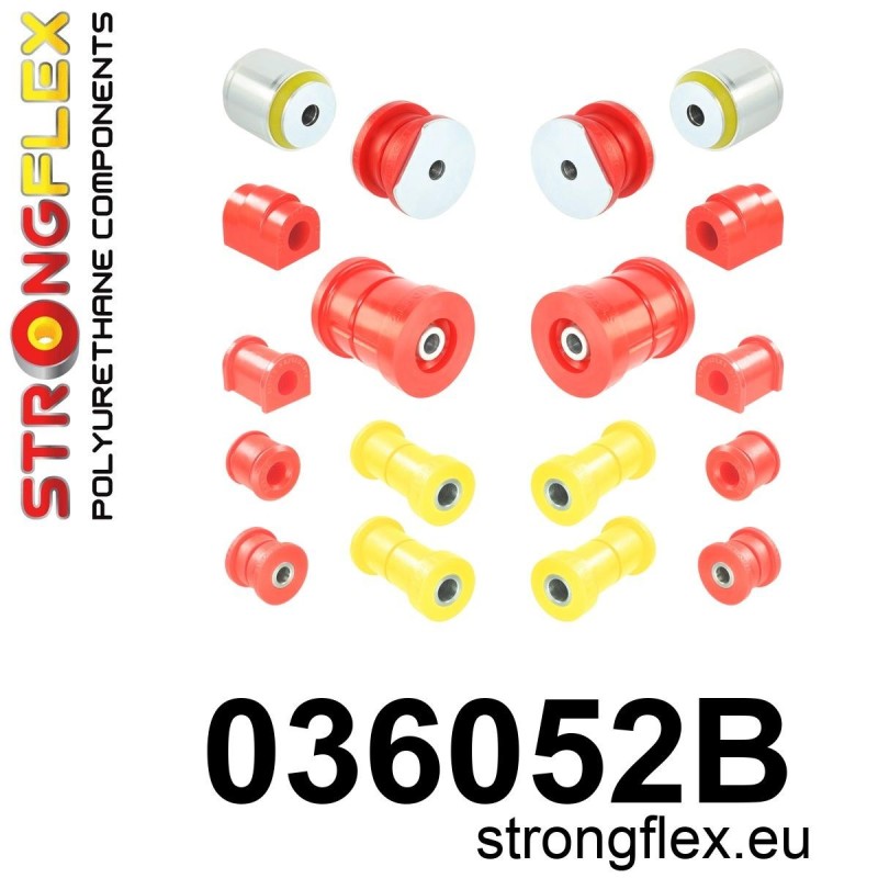 STRONGFLEX|036052B: Kompletny zestaw zawieszenia BMW Seria 5 II 81-88 E28 6 I 76-89 E24 82-89