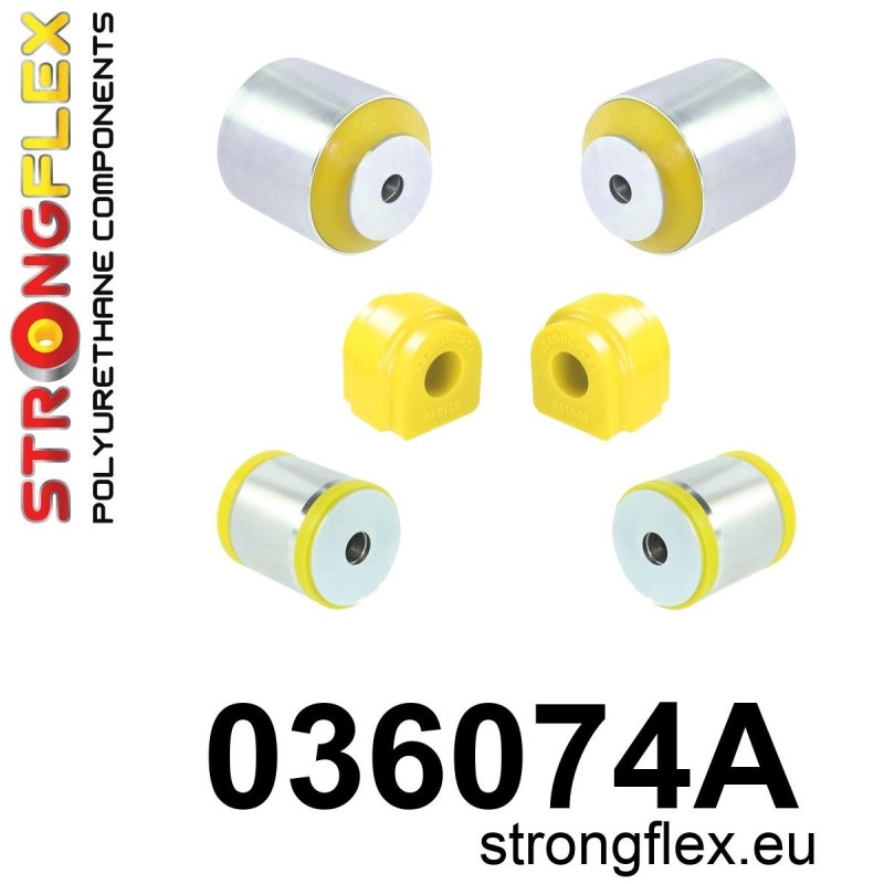 STRONGFLEX|036074A: Vorderachsbuchsen Satz SPORT BMW Serie 1 II 11-19 F20/F21 XDRIVE 2 I 13-21 F22 F23 F87 3 VI 13-20 F30 F31