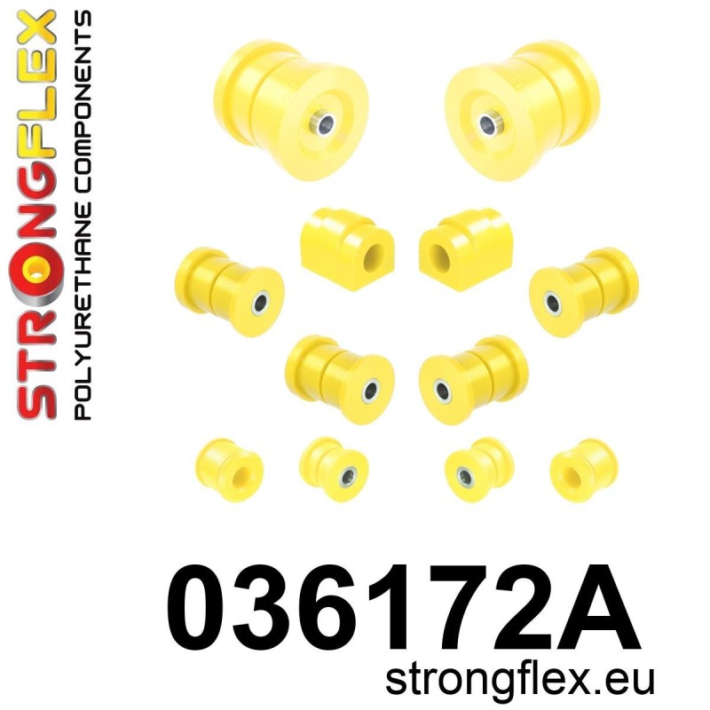 STRONGFLEX|036172A: Zestaw zawieszenia tylnego SPORT BMW Serie 5 III 88-96 E34 7 II 86-94 E32