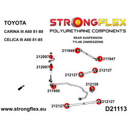 STRONGFLEX|212128A: Casquillo de la barra estabilizadora trasera SPORT Katalog 2