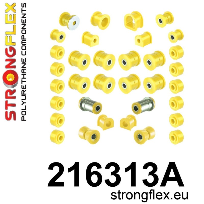STRONGFLEX|216313A: Polyurethan Buchsensatz fur Vorder und Hinterachse SPORT Catalog