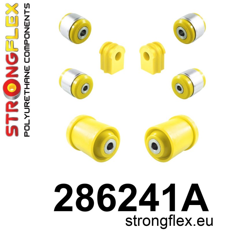 STRONGFLEX|286241A: Front suspension and ream beam bush kit SPORT Katalog