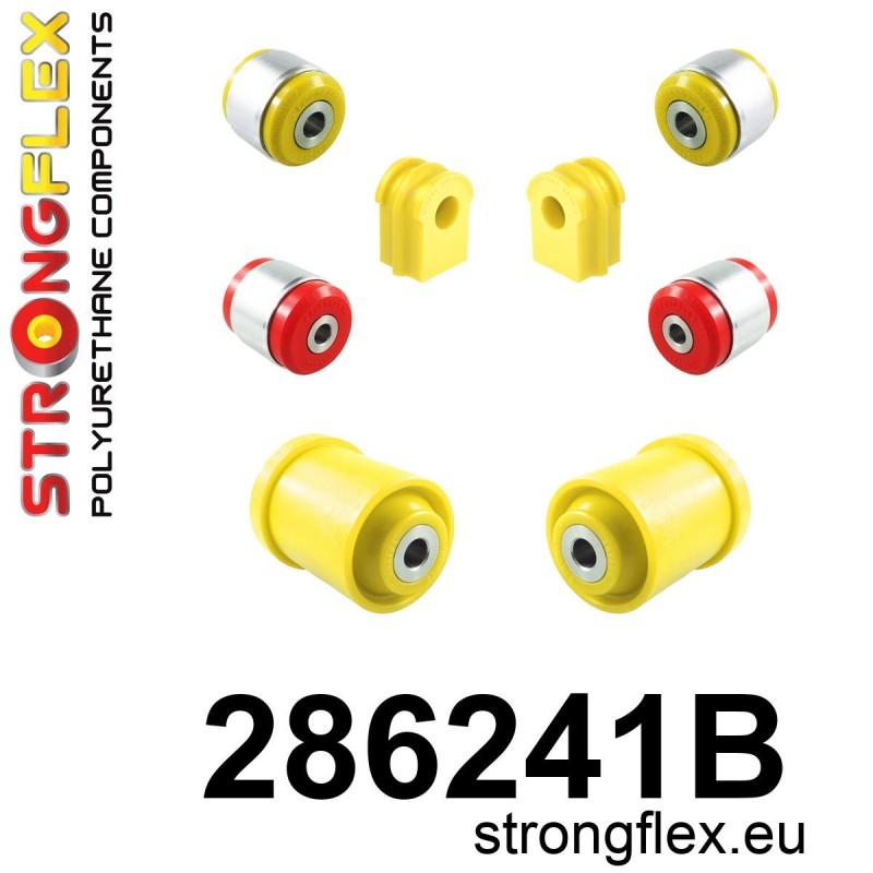 STRONGFLEX|286241B: Zestaw przedniego zawieszenia i tylnej belki Katalog