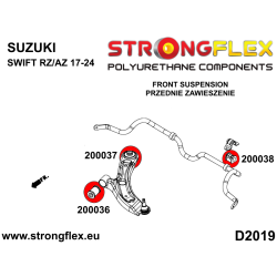 STRONGFLEX|200036B: Casquillo delantero del brazo delantero sport Katalog 2