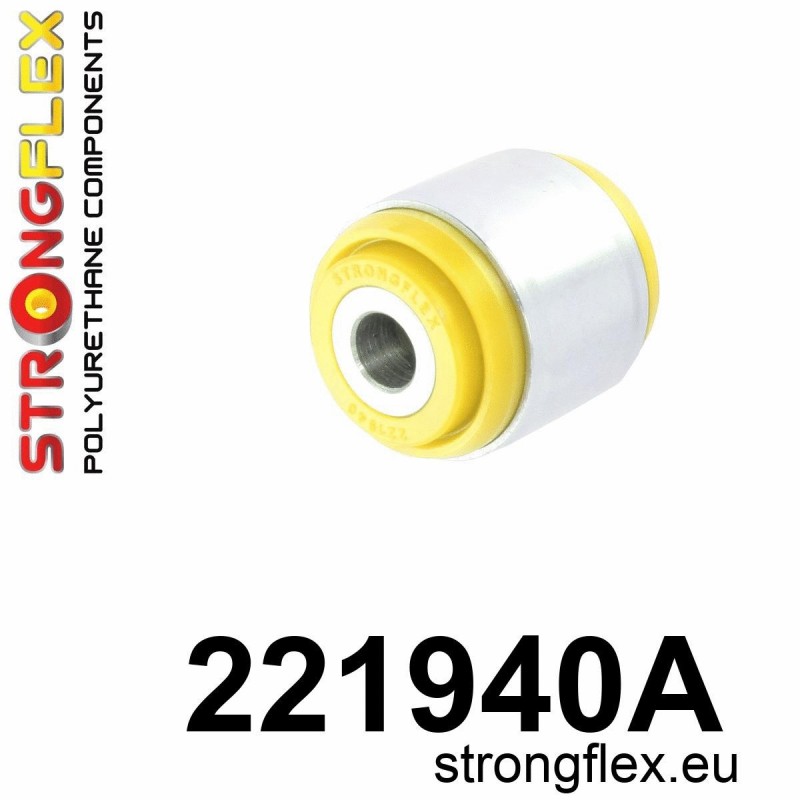 STRONGFLEX|221940A: Rear tie bar to hub bush SPORT Audi A3/S3 RS3 I 96-03 8L Quattro TT TTS TTRS 8N 99-06 Seat Leon 1M 4x4