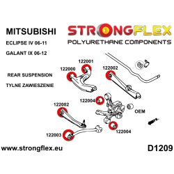 STRONGFLEX|122004A: Casquillo de la barra trasera al buje SPORT Katalog 2