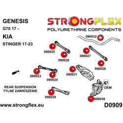 STRONGFLEX|090024A: Rear upper front wishbone bush – outer SPORT Katalog 2