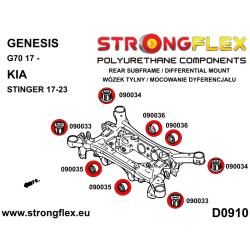 STRONGFLEX|090036B: Rear diff mount - rear bush Katalog 2