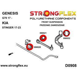 STRONGFLEX|096106B: Front suspension bush kit Katalog 2