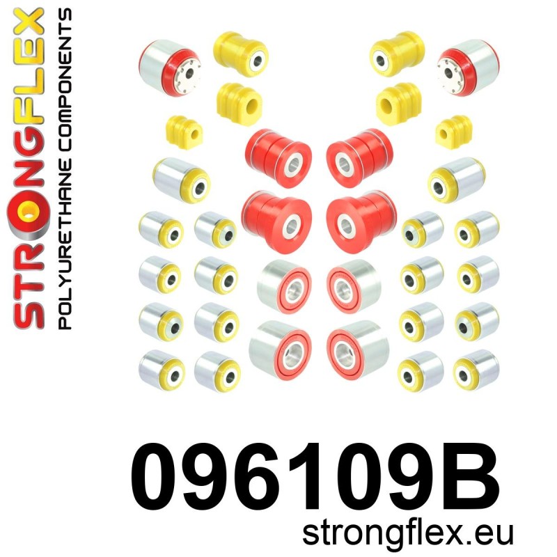 STRONGFLEX|096109B: Polyurethan Buchsensatz fur Vorder und Hinterachse Catalog