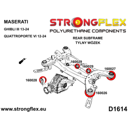 STRONGFLEX|160028B: Rear diff mount - front bush Katalog 2