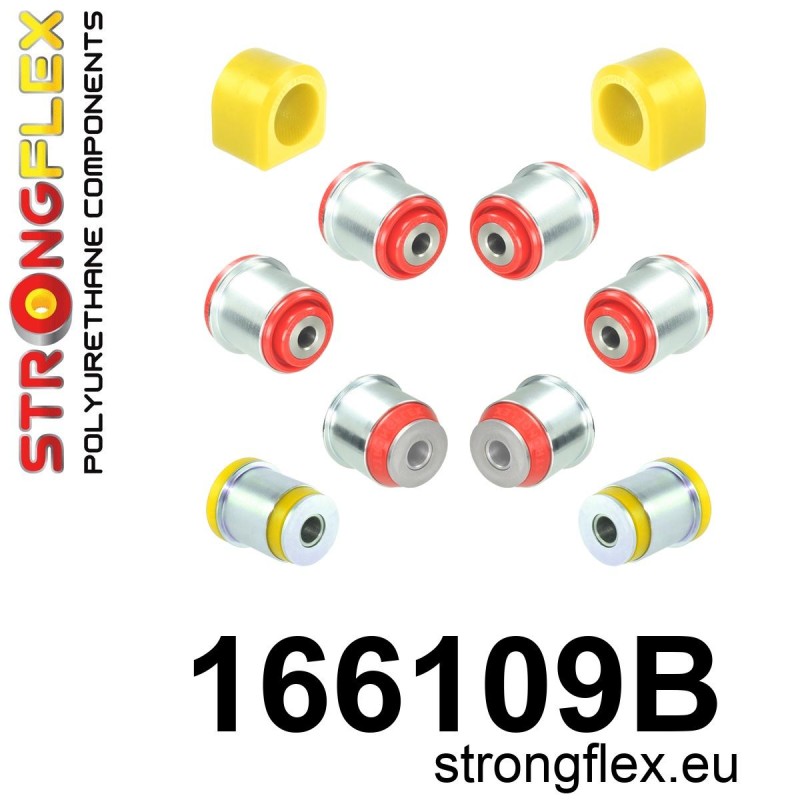 STRONGFLEX|166109B: Polyurethan Buchsensatz Vorderachse Catalog